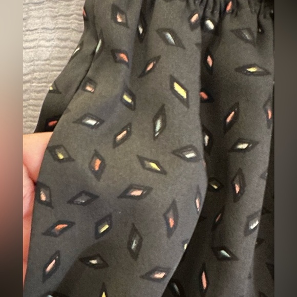 BCBGeneration Gray with multi color specs, cut out back design - Picture 6 of 10